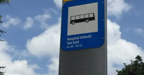 PARADERO SITP HOSPITAL INFANTIL SAN JOSE  187A05